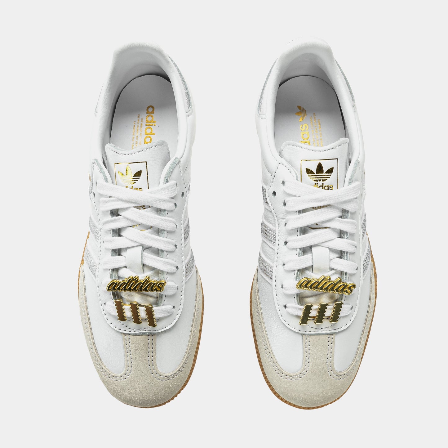 Samba OG Rhinestone Womens Lifestyle Shoes (White/Silver)