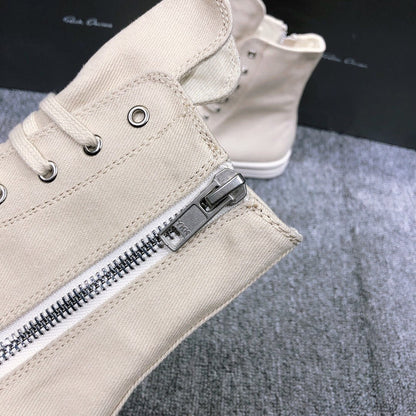 Baskets montantes en toile