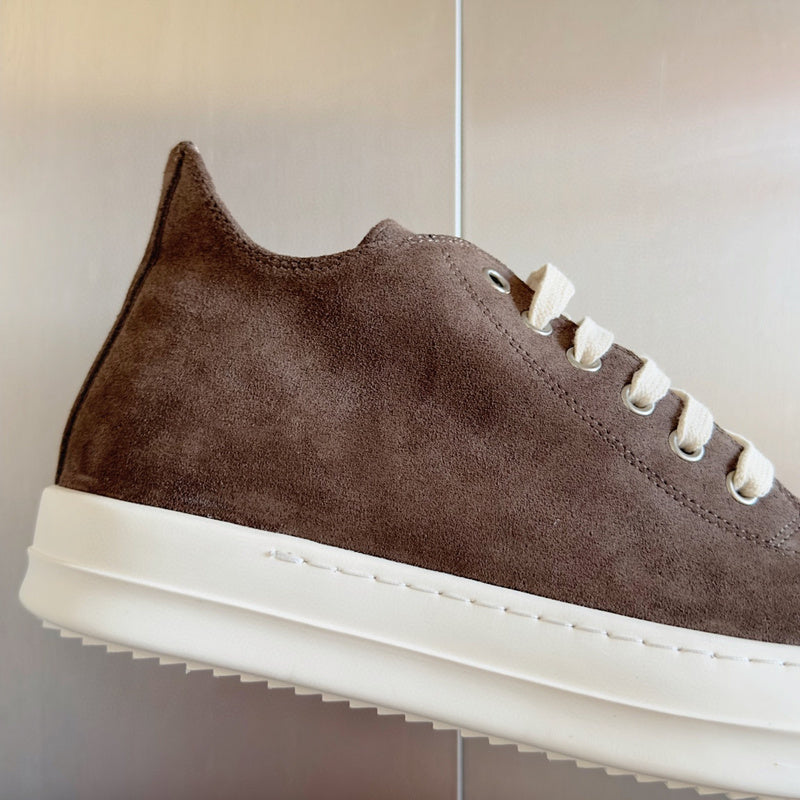 Baskets basses taupe Rick Owens