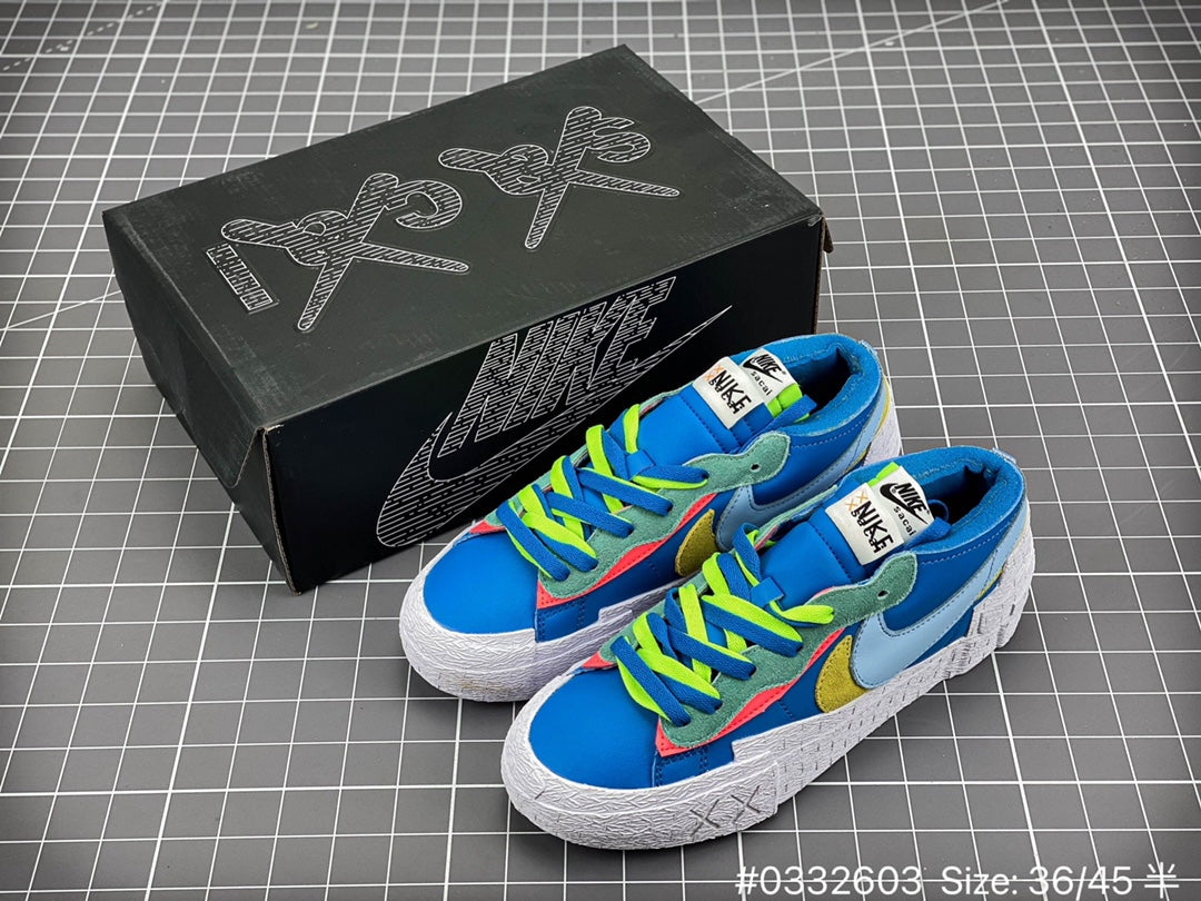 KAWS x Sacai x Nike Blazer "Bleu Neptune"