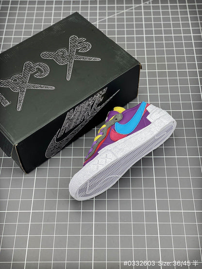 KAWS x Sacai x Nike Blazer Violet Crépuscule