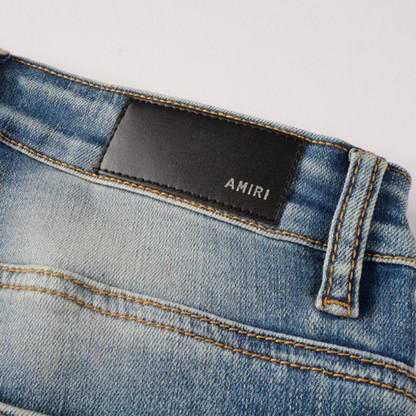 Amr M.A Paint Splatter Jeans