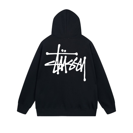 Sweat à capuche zippé Stussy