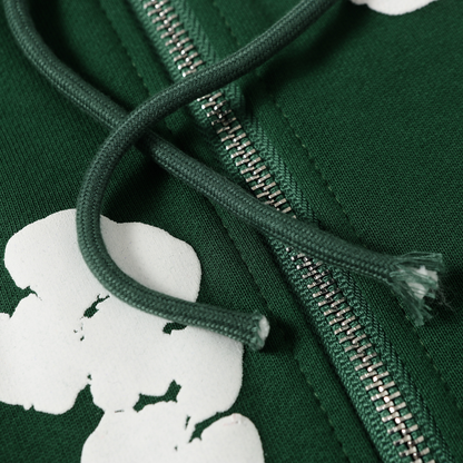 Denim Trs Zip Hoodie