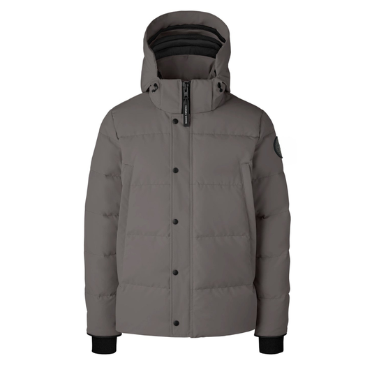 Parka Goose Wyndham Grey Black Label 