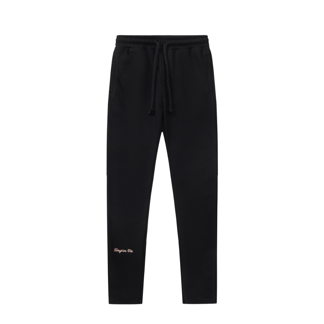 Survêtement Syna noir et rose