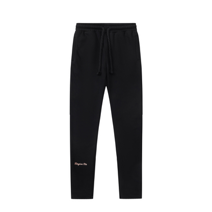 Survêtement Syna noir et rose