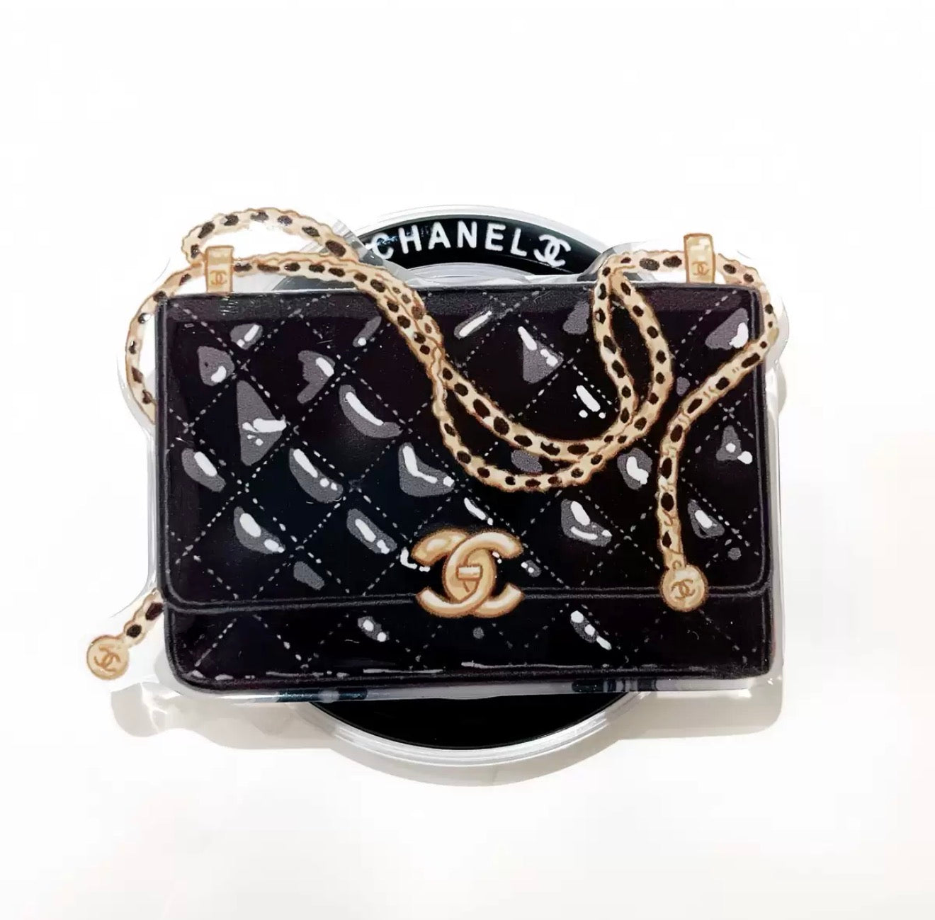 CC MAGNETIC POPSOCKET BAG BLACK