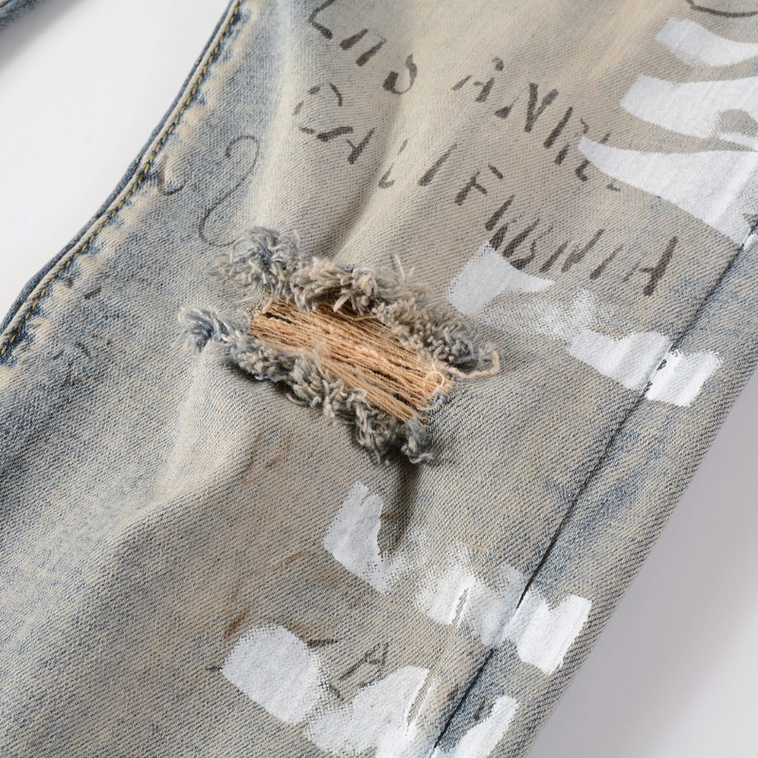 Amr M.A Paint Jeans