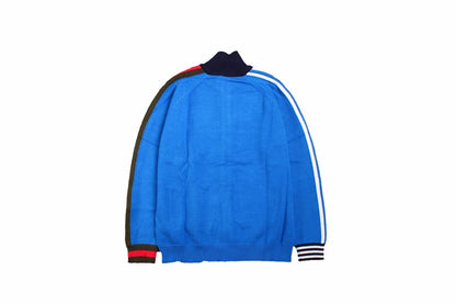 Veste de survêtement bleue Gucci x Adidas