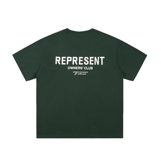 T-shirt monogramme Représente