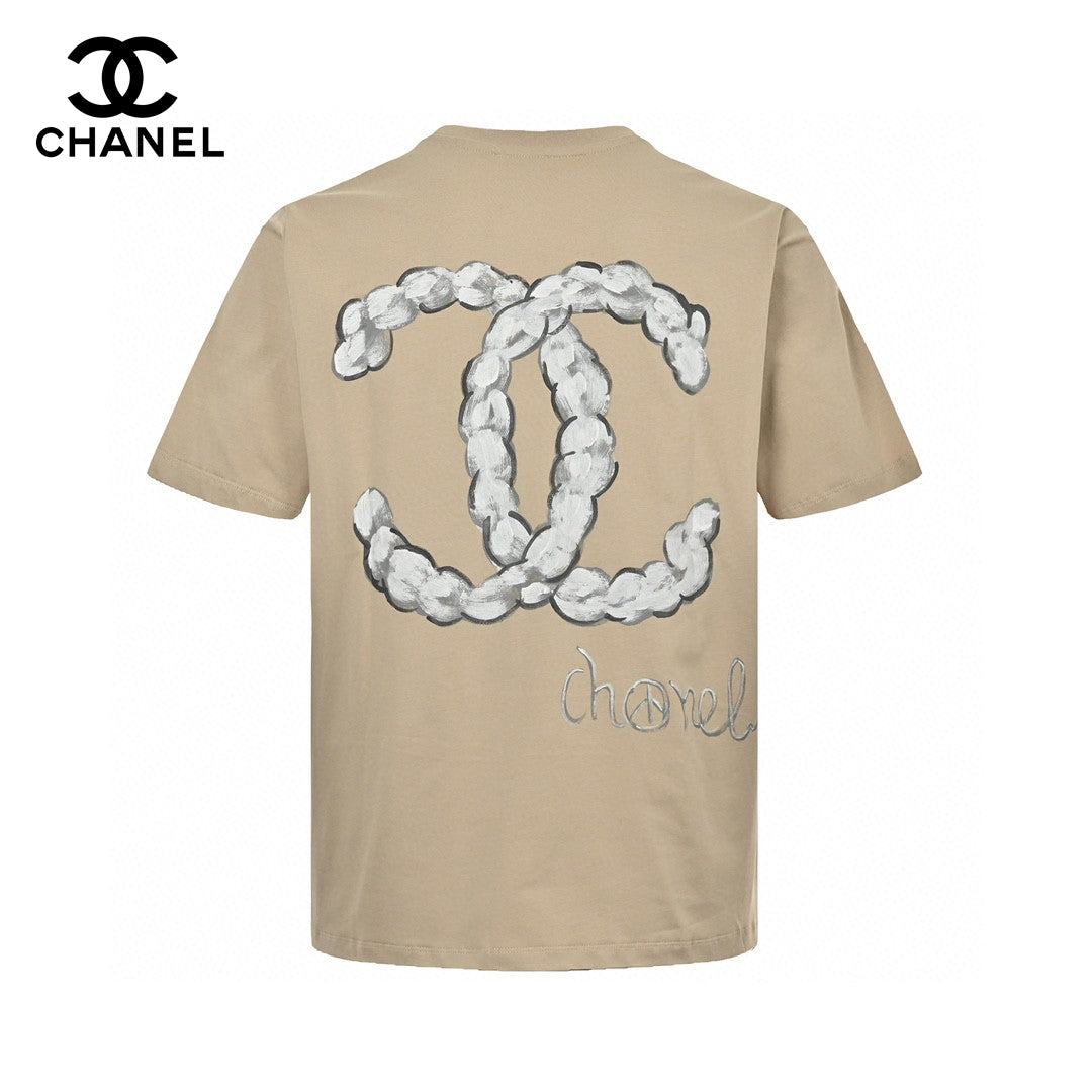 T-shirt Chanel Cloud Logo beige