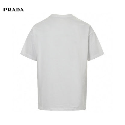 T-shirt à logo Prada Milano
