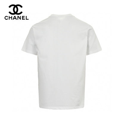 T-shirt à logo Chanel (blanc)