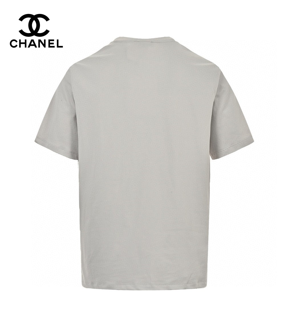 T-shirt Chanel Milano Fashion Week (Gris)