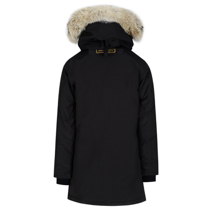 Goose Langford Black Parka