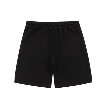 Palm Black Logo Shorts