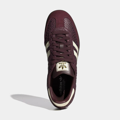 Samba OG Snakeskin Womens Lifestyle Shoes (Maroon/Cream/White)