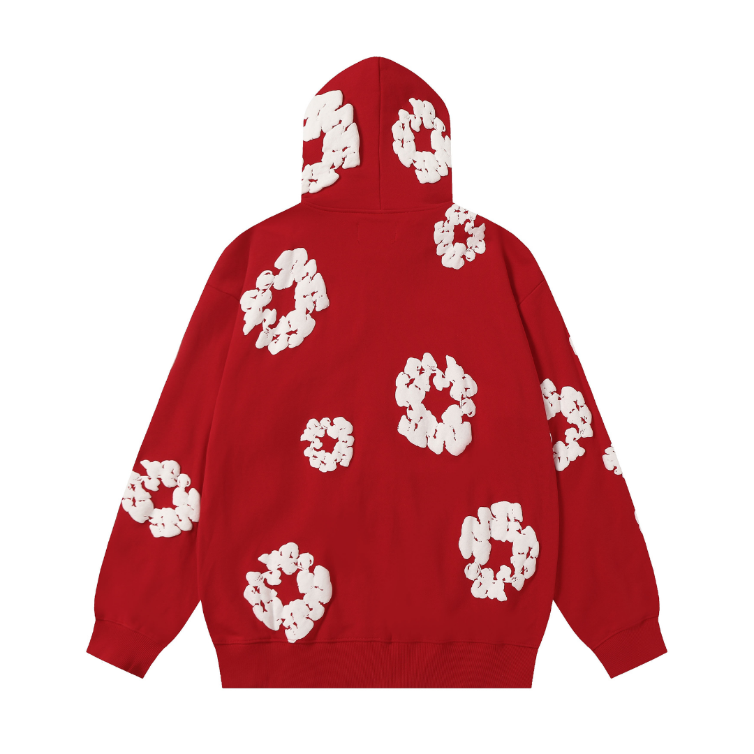 Denim Trs Zip Hoodie