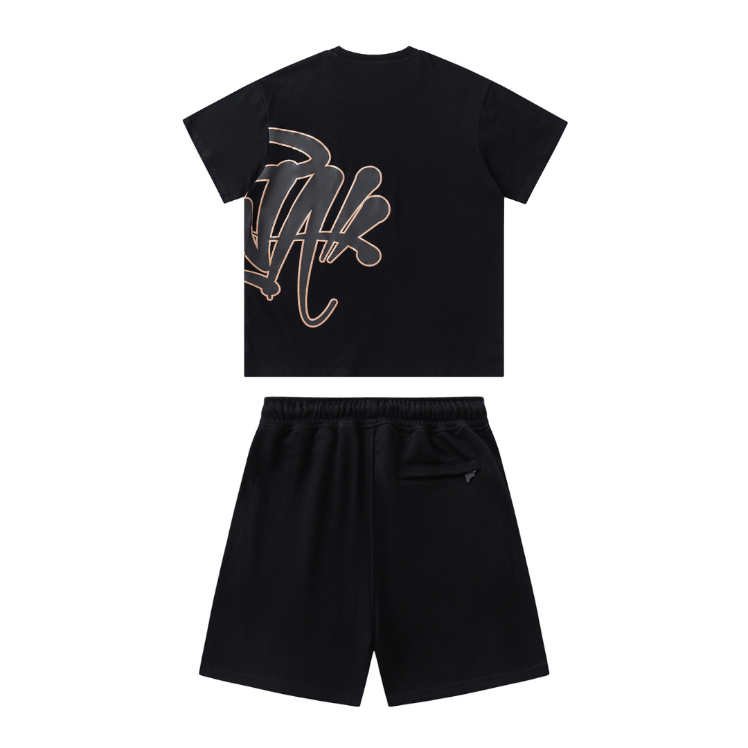 Ensemble Syna noir et rose