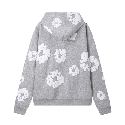 Denim Trs Zip Hoodie