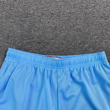 Short basique Eric Emanuel EE bleu Caroline/orange