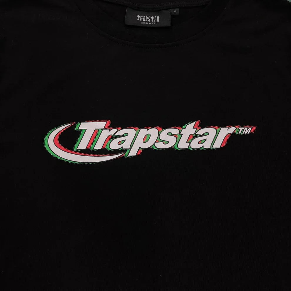 T-shirt Trapstar x Italiano Hyperdrive - Noir 