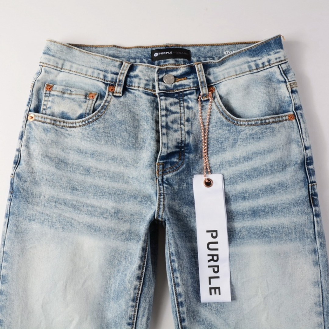 Purple Light Gradient Jeans