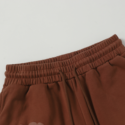 Ensemble en denim marron