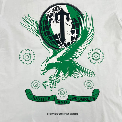 T-shirt graphique Trapstar Lagos x Homecoming Naija - Blanc 