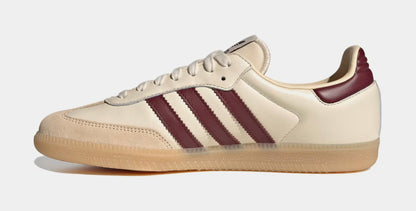 Samba OG Mens Lifestyle Shoes (Wonder White/Shadow Red/Gum)