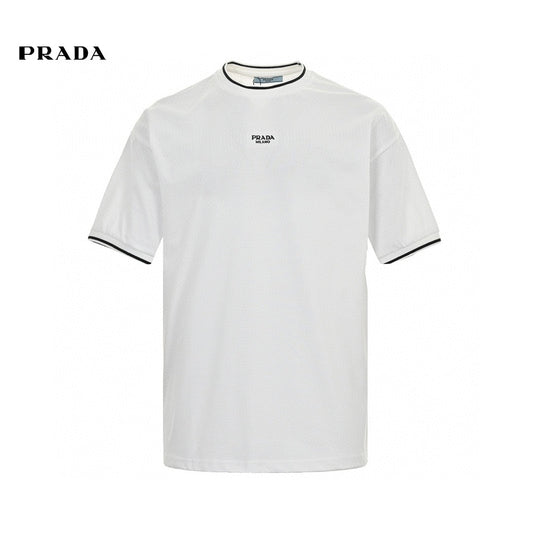 T-shirt blanc Prada Milano