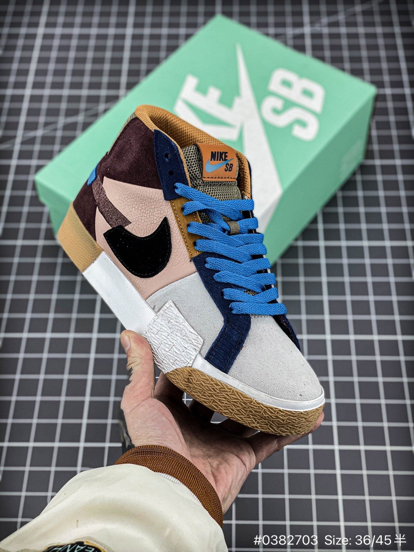 Nike Blazer high-top SB Zoom PRM"Cashmere Mosaic"