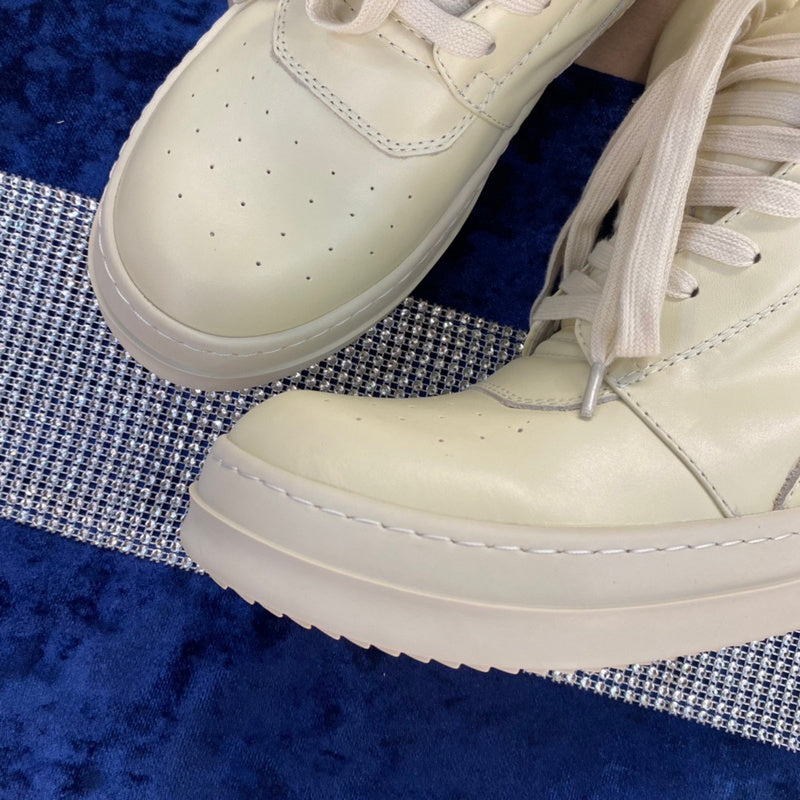 Baskets Rick Owens Geobasket - Crème