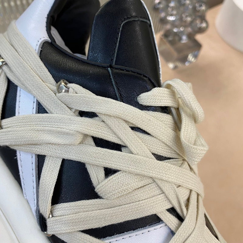 Baskets innovantes à lacets enroulés