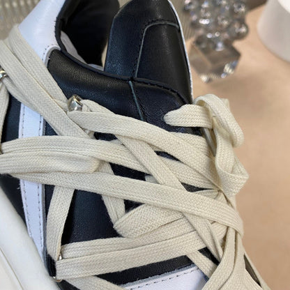 Baskets innovantes à lacets enroulés