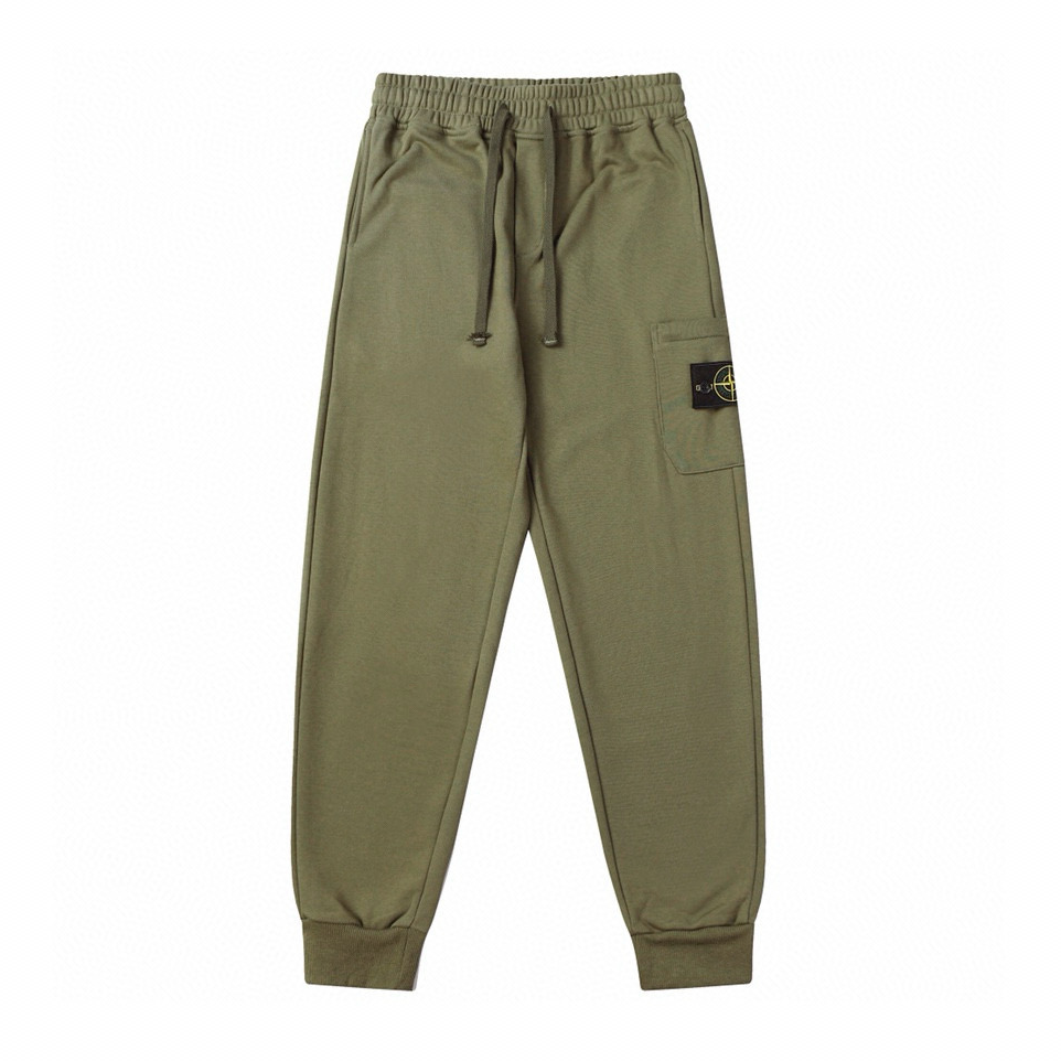 Stone Monogram Pants