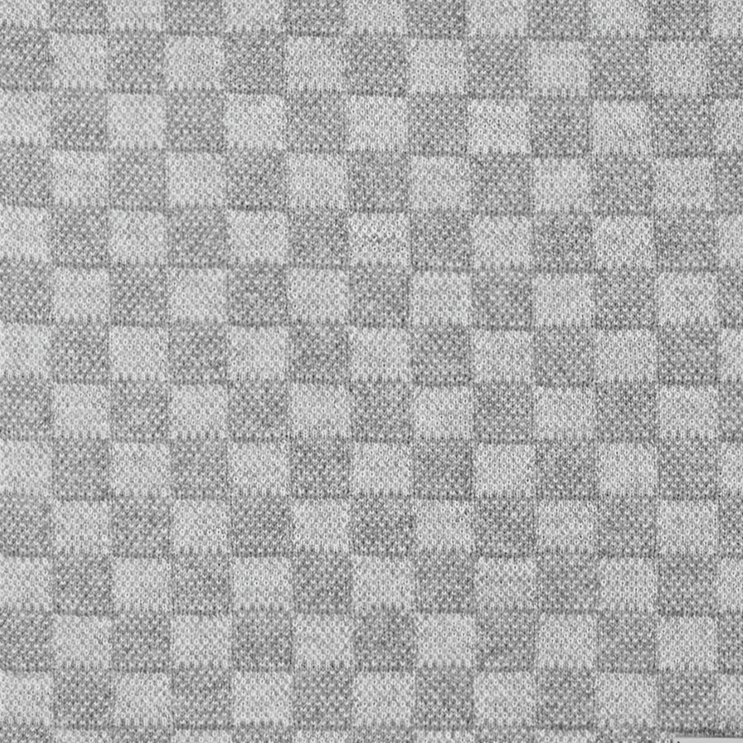 Écharpe et bonnet gris LV 