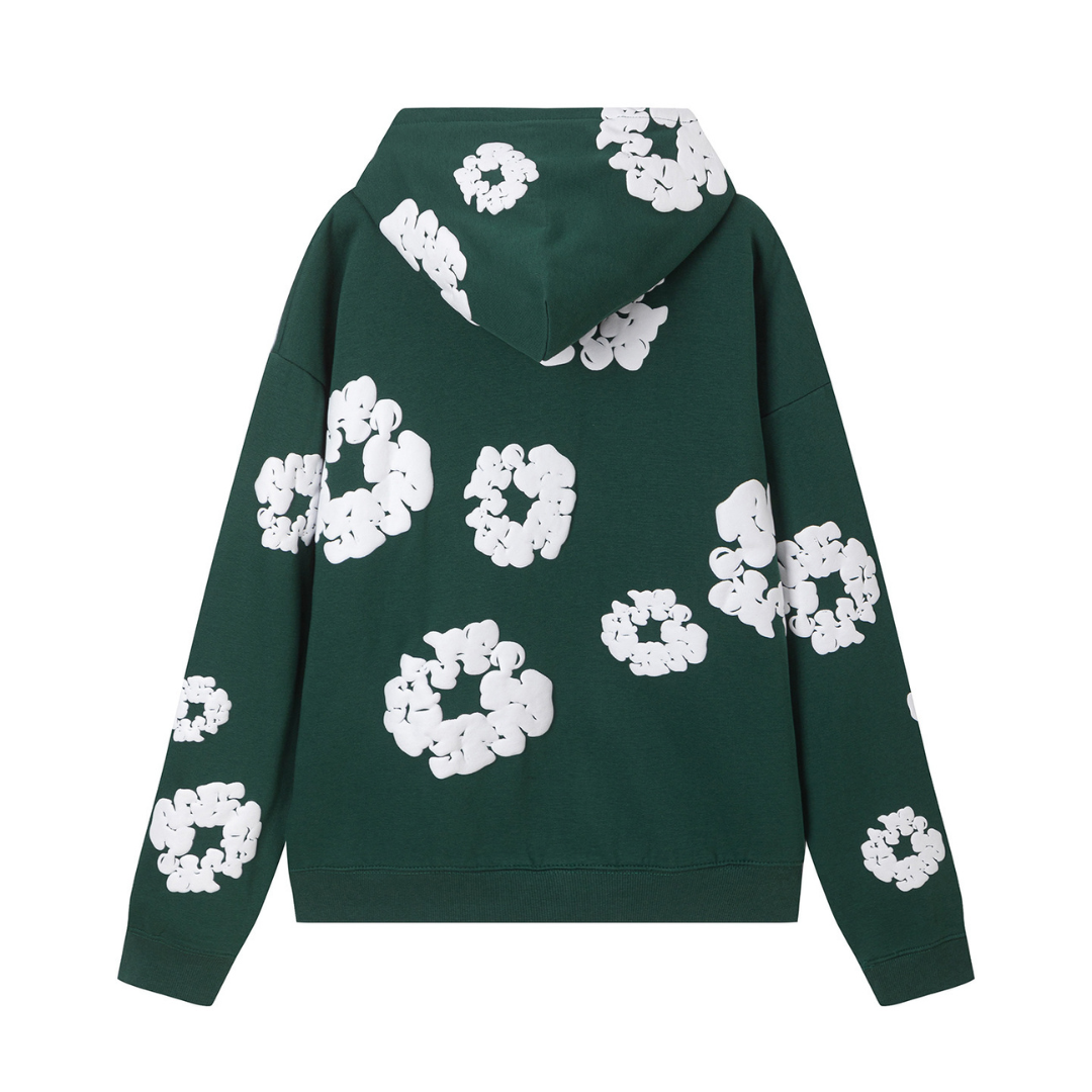 Denim Trs Zip Hoodie