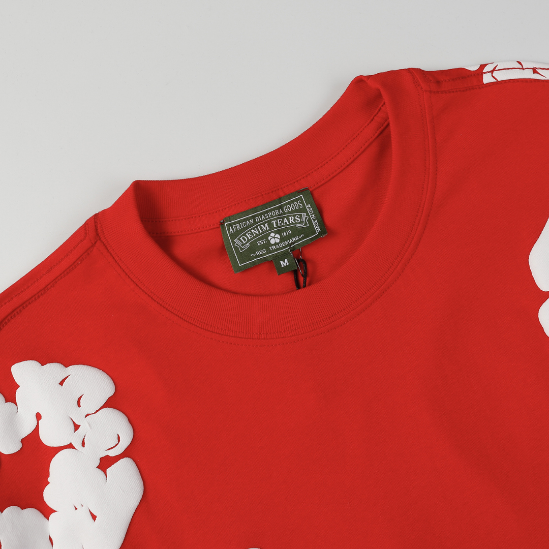 Ensemble short en denim rouge TRS