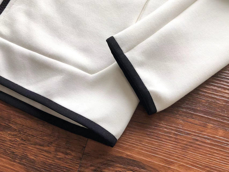 Sweat à capuche Nike Tech Fleece blanc