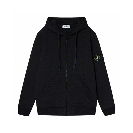 Stone Monogram 3.0 Zip Hoodie