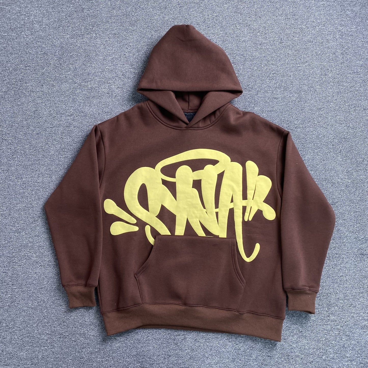 SWEAT À CAPUCHE SYNA WORLD MARRON