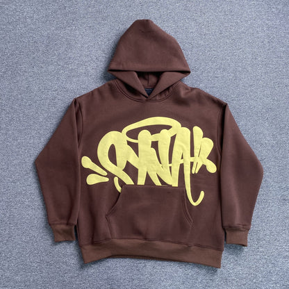 SWEAT À CAPUCHE SYNA WORLD MARRON