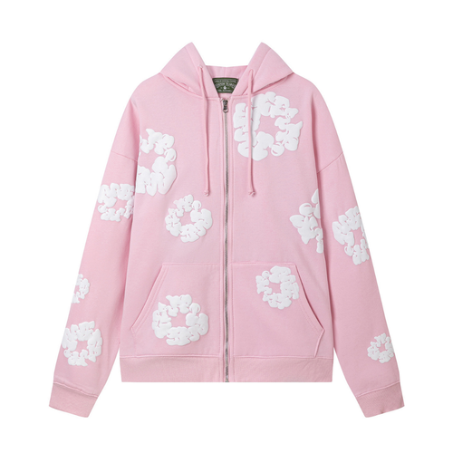 Denim Trs Zip Hoodie