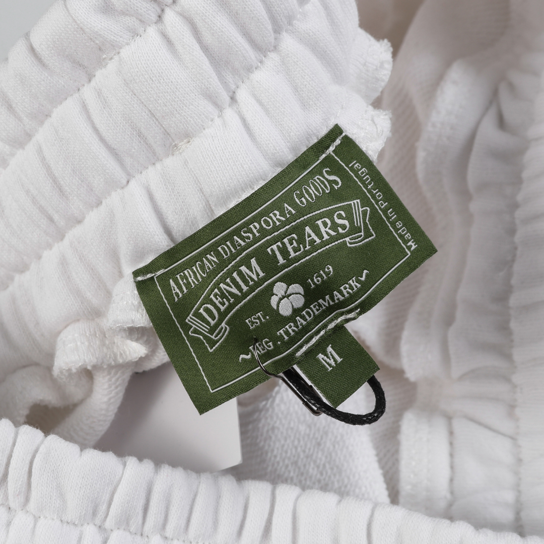 Denim Trs Triple White Short set