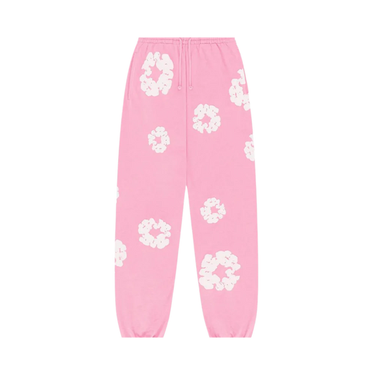 DENIM TEARS THE COTTON WREATH SWEATPANTS PINK