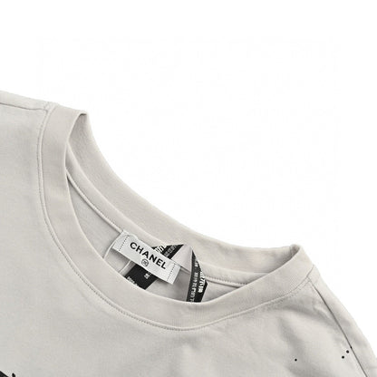 T-shirt Chanel Milano Fashion Week (Gris)