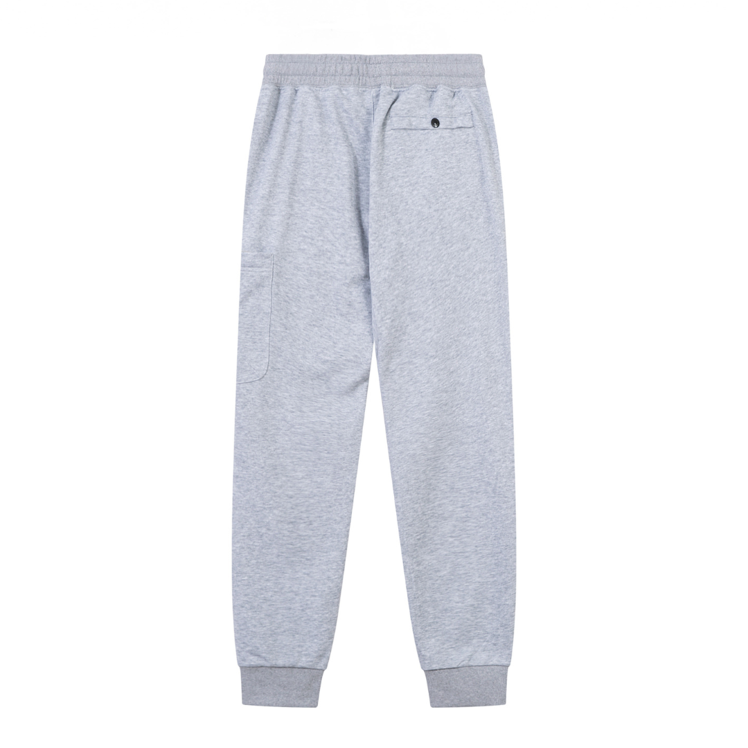 Pantalon à monogramme en pierre