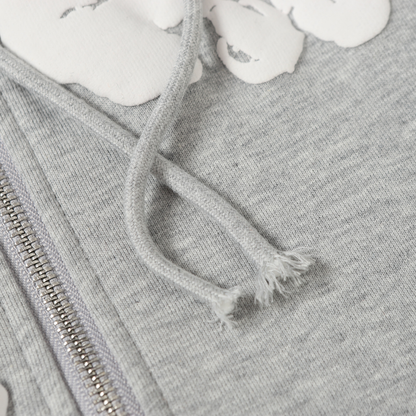 Denim Trs Zip Hoodie